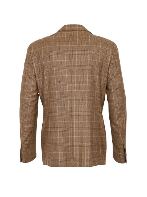 Giacca monopetto in lana Principe di Galles Corneliani | 26XG69 2616309033